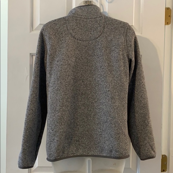 Women’s LL Bean Gray Sweater Fleece Pullover Small - Picture 5 of 7